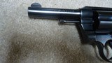MINTY CONDITION WORLD WAR II ISSUE COLT OFFICIAL POLICE .38 SPECIAL, 4” BARREL, #691979 - 10 of 16