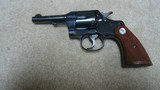 MINTY CONDITION WORLD WAR II ISSUE COLT OFFICIAL POLICE .38 SPECIAL, 4” BARREL, #691979 - 1 of 16