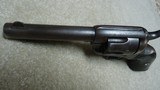 ANTIQUE, BLACK POWDER FRAME SINGLE ACTION ARMY, .38-40, 4 ¾,” #162XXX, FACTORY LETTER, SHIPPED 1895.   - 4 of 14