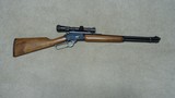 MARLIN MODEL 1894S .44 SPEC/44 MAG 20" CARBINE, #11104XXX, COMPLETE WITH WEAVER 1.5-3X SCOPE, MADE 1989 - 1 of 16