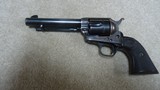 EXCELLENT 2ND GENERATION SINGLE ACTION ARMY .45 COLT CALIBER, 5 1/2" BARREL, #26XXXSA, MADE 1959 - 2 of 16