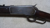 1886 EXTRA LIGHTWEIGHT RIFLE IN .33WCF, #140XXX, MADE 1907 - 4 of 22