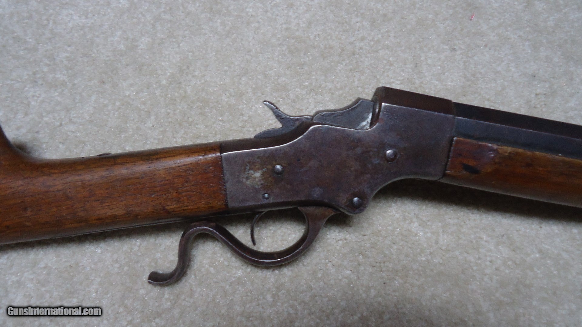 Stevens Ideal No Single Shot Sporting Rifle In Scarce Cal