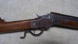 STEVENS IDEAL No. 44 SINGLE SHOT SPORTING RIFLE IN SCARCE .32-40 CAL., #6XXX, MADE PRE-1899 - 3 of 21