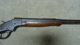 STEVENS IDEAL No. 44 SINGLE SHOT SPORTING RIFLE IN SCARCE .32-40 CAL., #6XXX, MADE PRE-1899 - 8 of 21