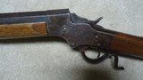 STEVENS IDEAL No. 44 SINGLE SHOT SPORTING RIFLE IN SCARCE .32-40 CAL., #6XXX, MADE PRE-1899 - 4 of 21