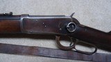 EARLY, ANTIQUE SERIAL NUMBER 1894 SADDLE RING CARBINE IN DESIRABLE .38-55 CALIBER, #26XXX, MADE 1897 - 4 of 20