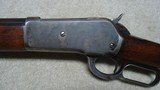 VERY FINE CASE COLORED 1886 OCTAGON RIFLE IN .45-90 CALIBER, #80XXX, WITH FACTORY LETTER, MADE 1893 - 4 of 20