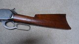 VERY FINE CASE COLORED 1886 OCTAGON RIFLE IN .45-90 CALIBER, #80XXX, WITH FACTORY LETTER, MADE 1893 - 11 of 20