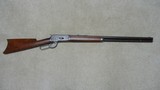 VERY FINE CASE COLORED 1886 OCTAGON RIFLE IN .45-90 CALIBER, #80XXX, WITH FACTORY LETTER, MADE 1893 - 1 of 20