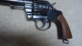 HIGH CONDITION MODEL 1903 U.S. ARMY .38 COLT CALIBER DOUBLE ACTION REVOLVER, #202XXX, MADE 1903 - 12 of 16