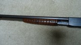 UNUSUAL MODEL 12 PUMP ACTION IN VERY SCARCE .22 RF SMOOTH BORE CHAMBERING FOR .22 SHOT SHELLS - 13 of 22