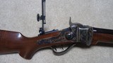 UNFIRED, SHILOH SHARPS CUSTOM FANCY 1874No.1 SPORTER, .45-70, 30" HEAVY HALF OCTAGON.F - 3 of 19
