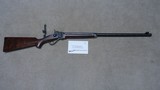 UNFIRED, SHILOH SHARPS CUSTOM FANCY 1874No.1 SPORTER, .45-70, 30" HEAVY HALF OCTAGON.F - 1 of 19
