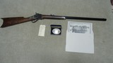 RARE SHILOH OFFERING! .45-70 CALIBER “HARTFORD MODEL” COMMEMORATIVE RIFLE OF WHICH ONLY 100 WERE MADE - 1 of 21