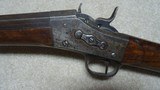 VERY UNUSUAL REMINGTON No. 1 ROLLING BLOCK OCTAGON SPORTING RIFLE - 3 of 22
