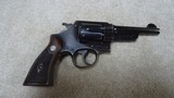 SCARCE MODEL 1926 .44 HAND EJECTOR 3RD MODEL, DESIREABLE BLUE, 5,” MADE 1938 - 2 of 14