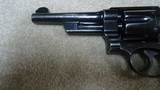 SCARCE MODEL 1926 .44 HAND EJECTOR 3RD MODEL, DESIREABLE BLUE, 5,” MADE 1938 - 9 of 14