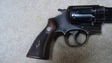 SCARCE MODEL 1926 .44 HAND EJECTOR 3RD MODEL, DESIREABLE BLUE, 5,” MADE 1938 - 12 of 14
