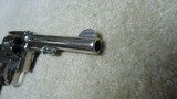 VERY HIGH CONDITION .32-20 HAND EJECTOR MODEL 1905, 4TH CHANGE, 5” BARREL, NICKEL FINISH, #86XXX, C.1918-19 - 14 of 14