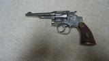 VERY HIGH CONDITION .32-20 HAND EJECTOR MODEL 1905, 4TH CHANGE, 5” BARREL, NICKEL FINISH, #86XXX, C.1918-19 - 1 of 14