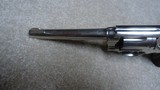 VERY HIGH CONDITION .32-20 HAND EJECTOR MODEL 1905, 4TH CHANGE, 5” BARREL, NICKEL FINISH, #86XXX, C.1918-19 - 4 of 14