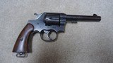 MODEL 1909 U.S. ARMY .45 COLT CALIBER NEW SERVICE REVOLVER, #39XXX WITH MATCHING U.S. ARMY No. 39XXX - 2 of 16