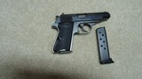 CLASSIC “MADE IN W. GERMANY” WALTHER PP .380 ACP PISTOL, WITHOUT ANY IMPORT STAMPINGS, NEW IN BOX, 1973 - 2 of 9