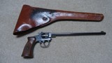 HARRINGTON AND RICHARDSON RARE 10” OCTAGON BARREL “HUNTER” MODEL, 7-SHOT, .22 RIM FIRE WITH FLAP HOLSTER - 1 of 15