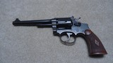 PRE-WAR TARGETM & P 1905 .38 HAND-EJECTOR, 4THCHANGE, #409XXX, MADE IN THE EARLY 1920s - 1 of 15