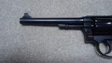 PRE-WAR TARGETM & P 1905 .38 HAND-EJECTOR, 4THCHANGE, #409XXX, MADE IN THE EARLY 1920s - 9 of 15
