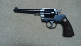 MINTY EXAMPLEFROM THE GREAT DEPRESSION OFFICIAL POLICE, 6” BARREL, .38 SPECIAL, #575XXX, MADE 1932 - 1 of 13