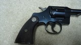 MINTY EXAMPLEFROM THE GREAT DEPRESSION OFFICIAL POLICE, 6” BARREL, .38 SPECIAL, #575XXX, MADE 1932 - 10 of 13