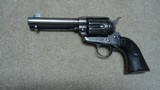 SINGLE ACTION ARMY “LONG FLUTE” CYLINDER VARIATION, .45 COLT, 4 ¾” BARREL, #331XXX, WITH FACTORY LETTER - 2 of 18