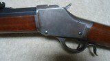 RARE CALIBER 1885 HIGHWALL SPORTER, .38-56 WCF, 30” #3 WEIGHT OCTAGON BARREL, #64XXX, MADE 1893 - 4 of 21