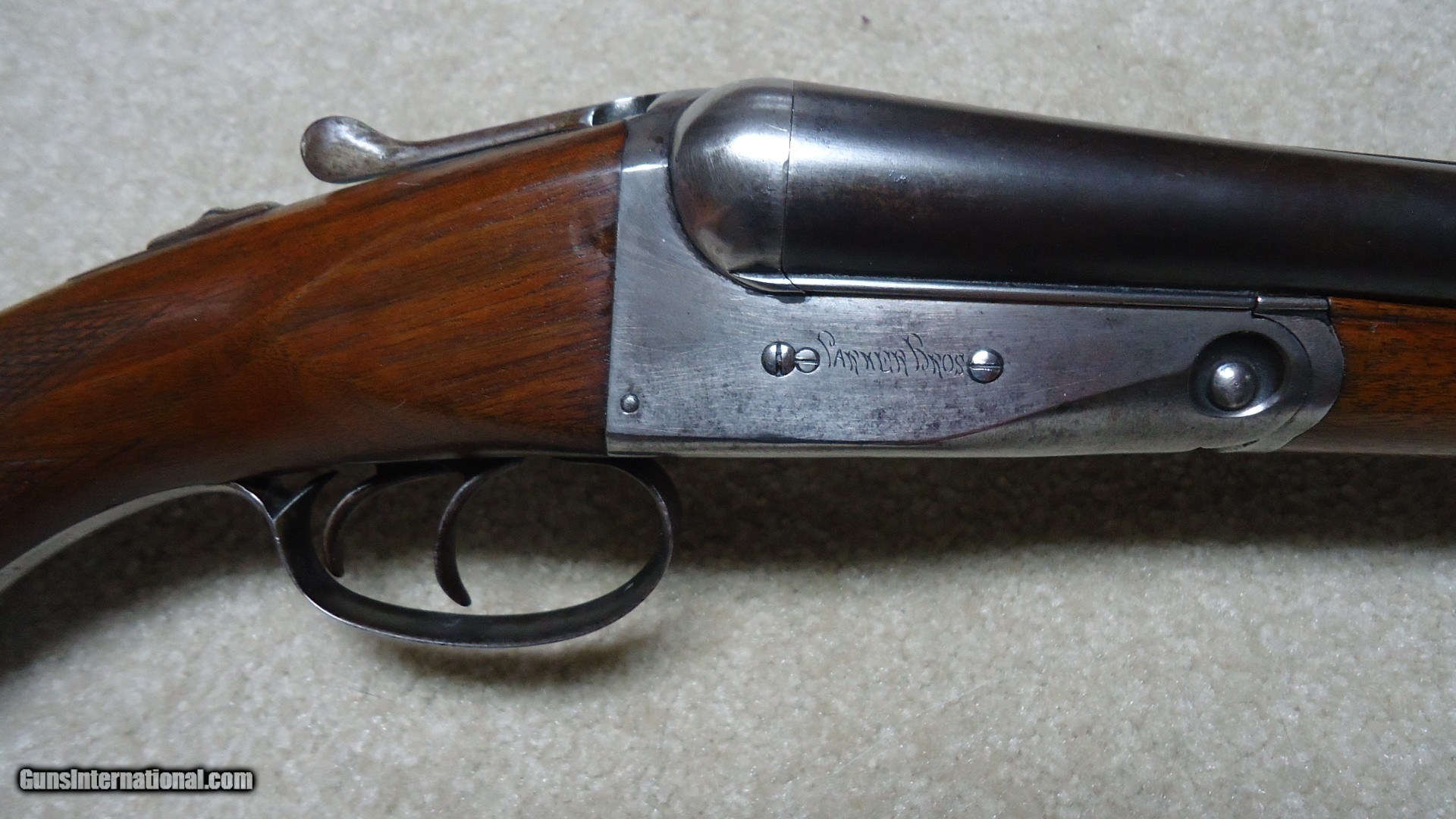 CLASSIC PARKER TROJAN 12 GAUGE SIDE BY SIDE DOUBLE SHOTGUN, #195XXX ...