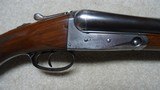 CLASSIC PARKER TROJAN 12 GAUGE SIDE BY SIDE DOUBLE SHOTGUN, #195XXX, MADE 1921. - 3 of 21