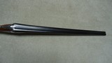 CLASSIC PARKER TROJAN 12 GAUGE SIDE BY SIDE DOUBLE SHOTGUN, #195XXX, MADE 1921. - 19 of 21
