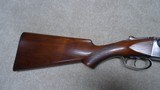 CLASSIC PARKER TROJAN 12 GAUGE SIDE BY SIDE DOUBLE SHOTGUN, #195XXX, MADE 1921. - 8 of 21