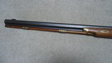 JONATHAN BROWNING MOUNTAIN RIFLE, .50 CALIBER PERCUSSION HALF STOCK "HAWKEN STYLE" MUZZLE LOADER - 16 of 24