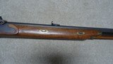 JONATHAN BROWNING MOUNTAIN RIFLE, .50 CALIBER PERCUSSION HALF STOCK "HAWKEN STYLE" MUZZLE LOADER - 11 of 24