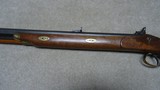 JONATHAN BROWNING MOUNTAIN RIFLE, .50 CALIBER PERCUSSION HALF STOCK "HAWKEN STYLE" MUZZLE LOADER - 15 of 24