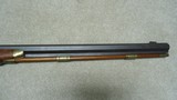 JONATHAN BROWNING MOUNTAIN RIFLE, .50 CALIBER PERCUSSION HALF STOCK "HAWKEN STYLE" MUZZLE LOADER - 12 of 24