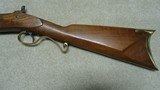 JONATHAN BROWNING MOUNTAIN RIFLE, .50 CALIBER PERCUSSION HALF STOCK "HAWKEN STYLE" MUZZLE LOADER - 14 of 24