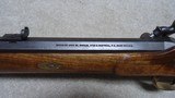 JONATHAN BROWNING MOUNTAIN RIFLE, .50 CALIBER PERCUSSION HALF STOCK "HAWKEN STYLE" MUZZLE LOADER - 7 of 24