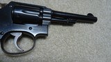 HIGH CONDITION S&W REGULATION POLICE .32 S&W LONG CAL., 4 1/4" BARREL REVOLVER, #449XXX, MADE 1917-1942 - 13 of 14