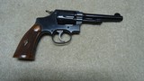 HIGH CONDITION S&W REGULATION POLICE .32 S&W LONG CAL., 4 1/4" BARREL REVOLVER, #449XXX, MADE 1917-1942 - 2 of 14