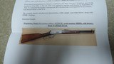 PARTICULARLY FINE 1894 15 INCH TRAPPER SADDLE RING CARBINE, .30 WCF,  WITH ATF CLEARANCE PAPERS - 22 of 22