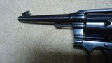 EXTREMELY EARLY PRODUCTION RARE SHOOTING MASTER NEW SERVICE REVOLVER, .38 SPECIAL, #3283XX - 10 of 16