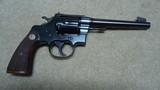 EXTREMELY EARLY PRODUCTION RARE SHOOTING MASTER NEW SERVICE REVOLVER, .38 SPECIAL, #3283XX - 2 of 16